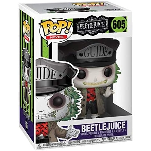 Funko Pop! Beetlejuice with Guide Hat Vinyl Figure #605