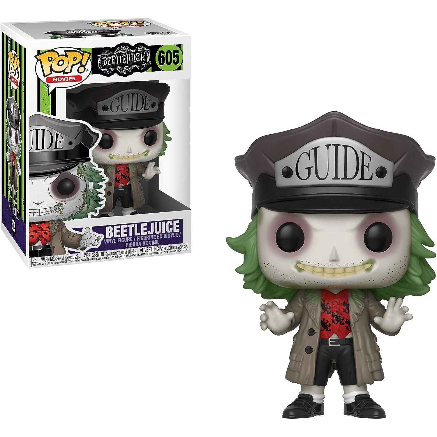 Funko Pop! Beetlejuice with Guide Hat Vinyl Figure #605