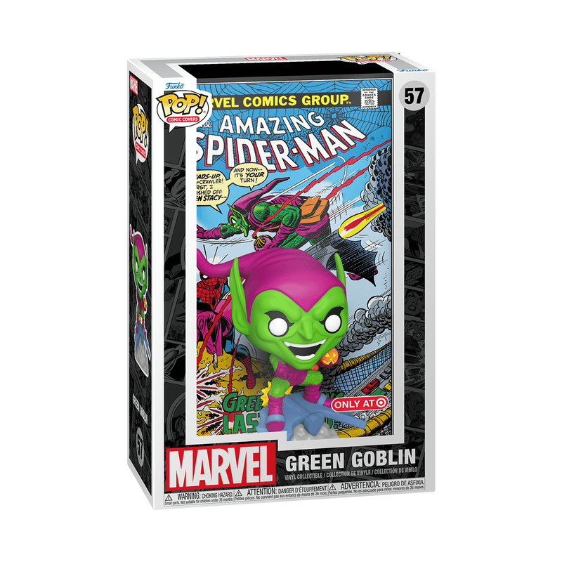 Funko Pop! Comic Cover Marvel The Amazing Spider-Man: Green Goblin (Target) Vinyl Figure #57
