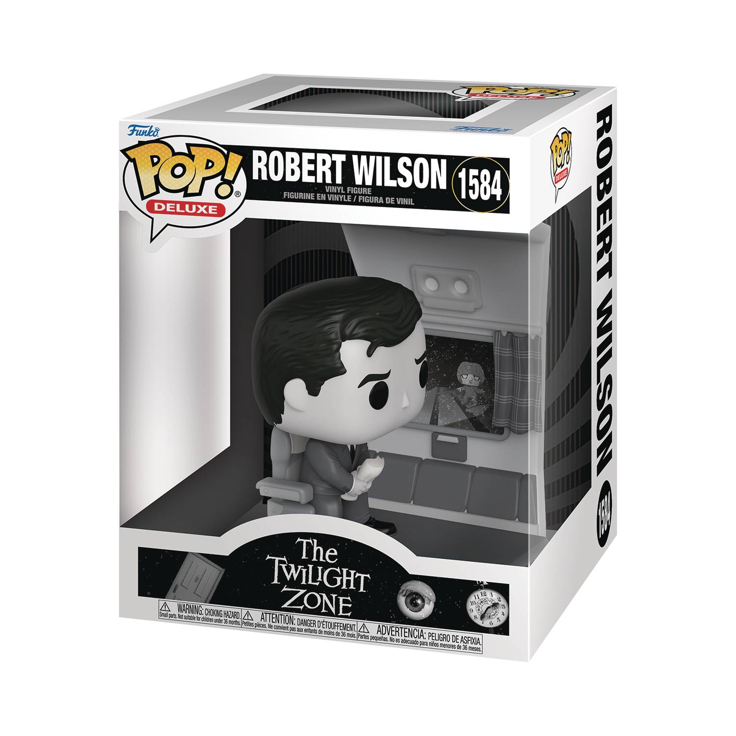 Funko Pop! Deluxe The Twilight Zone: 1959 Robert Wilson Vinyl Figure #1584
