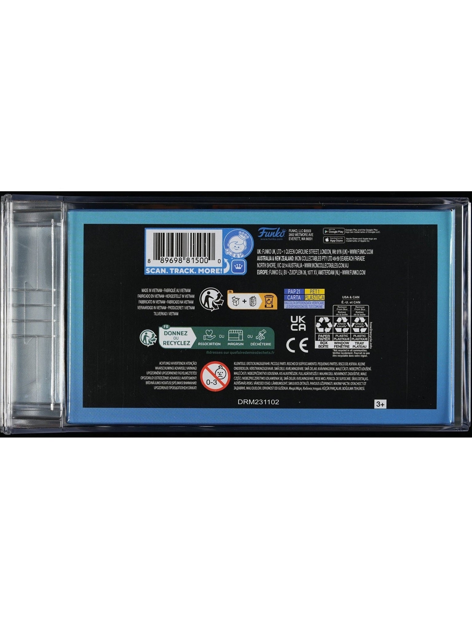 Funko Pop! Digital Jurassic Park: Freddy Funko as Dr. Ian Malcolm (PSA Graded) Vinyl Figure #205