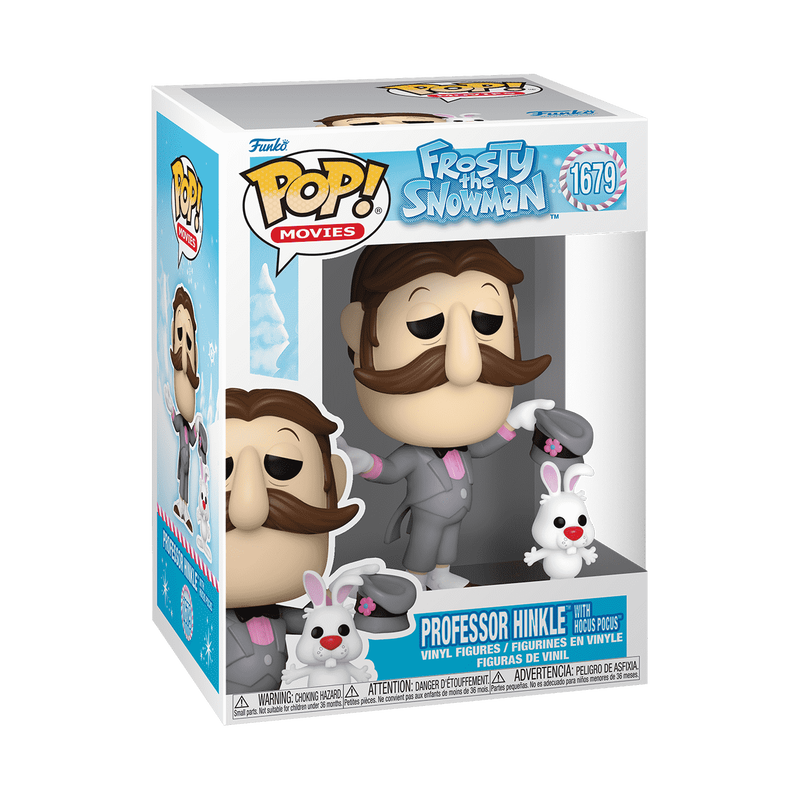 Funko Pop! Frosty the Snowman: Professor Hinkle with Hocus Pocus Vinyl Figure #1679