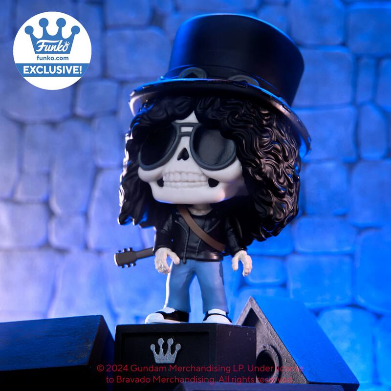 Funko Pop! Guns N' Roses: Slash Skeleton Funko Exclusive Vinyl Figure #402