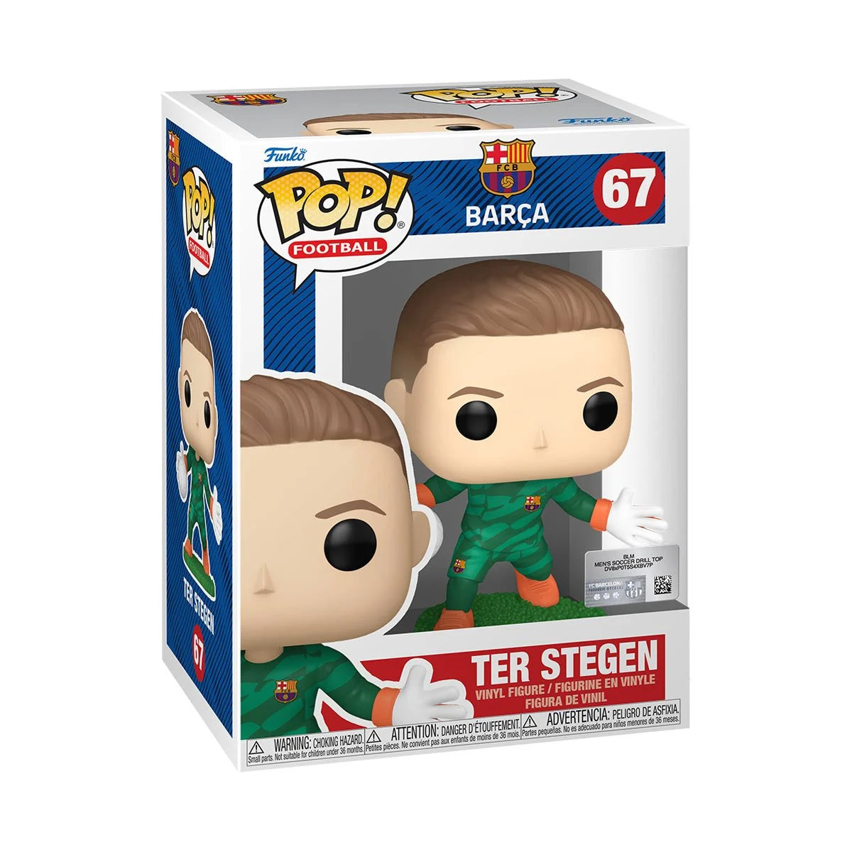 Funko Pop! La Liga FC Barcelona: Ter Stegen Vinyl Figure #67