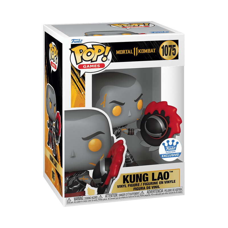 Funko Pop! Mortal Kombat 11: Kung Lao (Funko.com) Vinyl Figure #1075