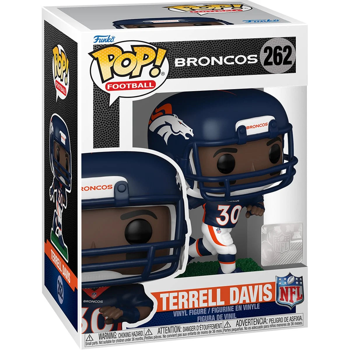 Funko Pop! NFL Denver Broncos: Terrell Davis (Legends) Vinyl Figure #262