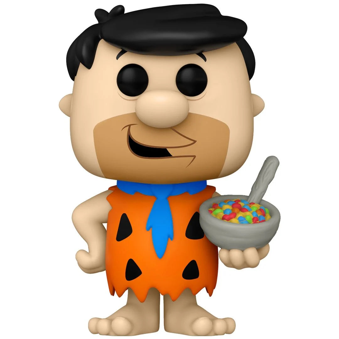 Funko Pop! Post Fruity Pebbles: Fred Flintstone with Cereal Vinyl Figure #119