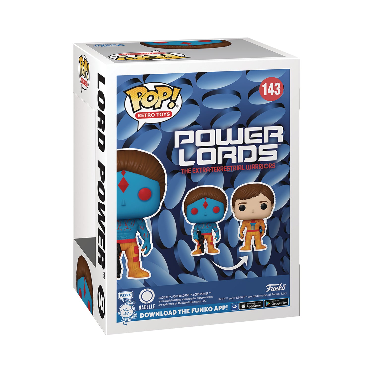 Funko Pop! Retro Toys Power Lords: Lord Power Vinyl Figure #143