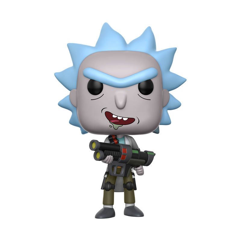 Funko Pop! Rick and Morty: Weaponized Rick Open Mouth Drool Limited Edition Chase Vinyl Figure #172
