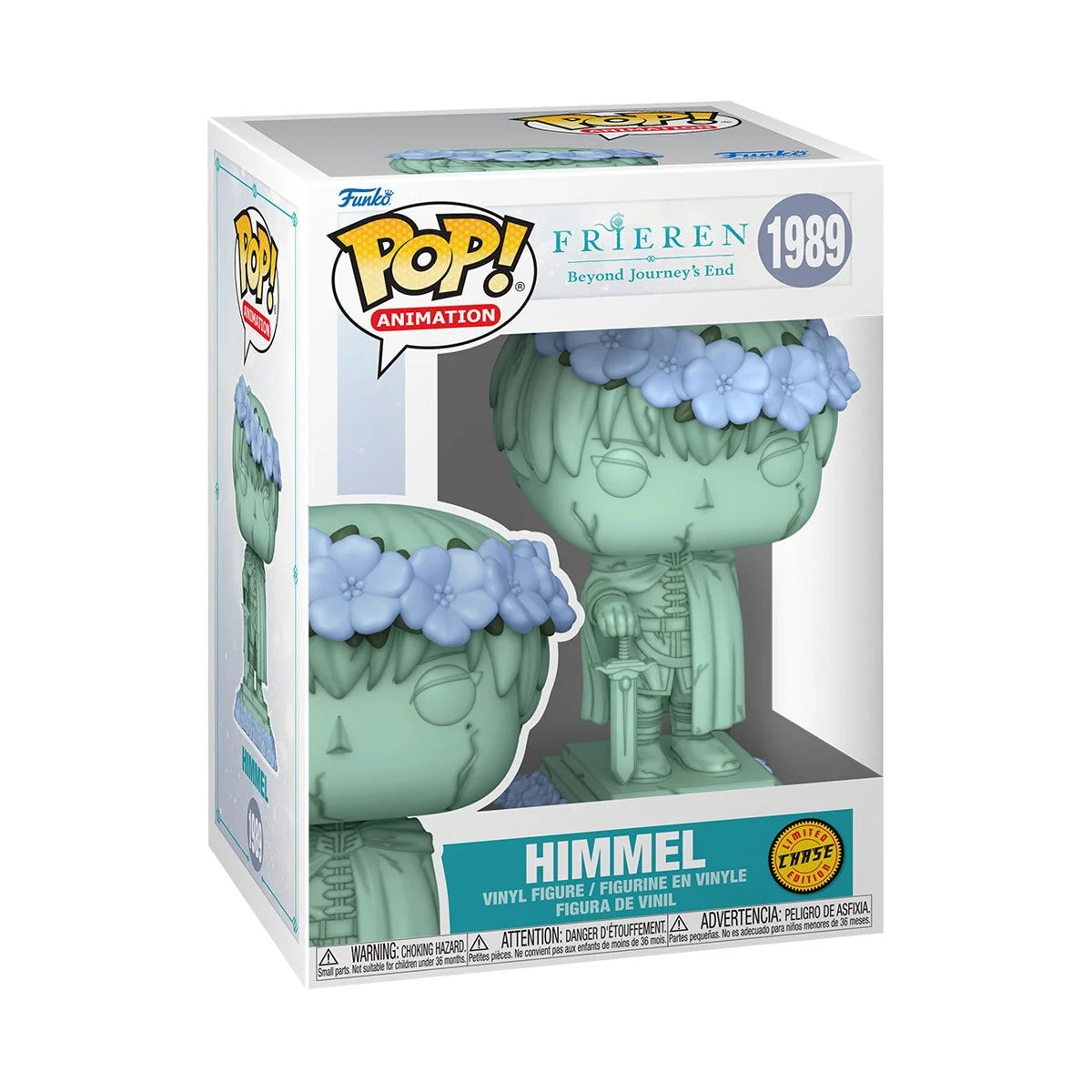 Funko Pop! SFrieren - Beyond Journey’s End: Himmel Limited Edition Chase Vinyl Figure #1989