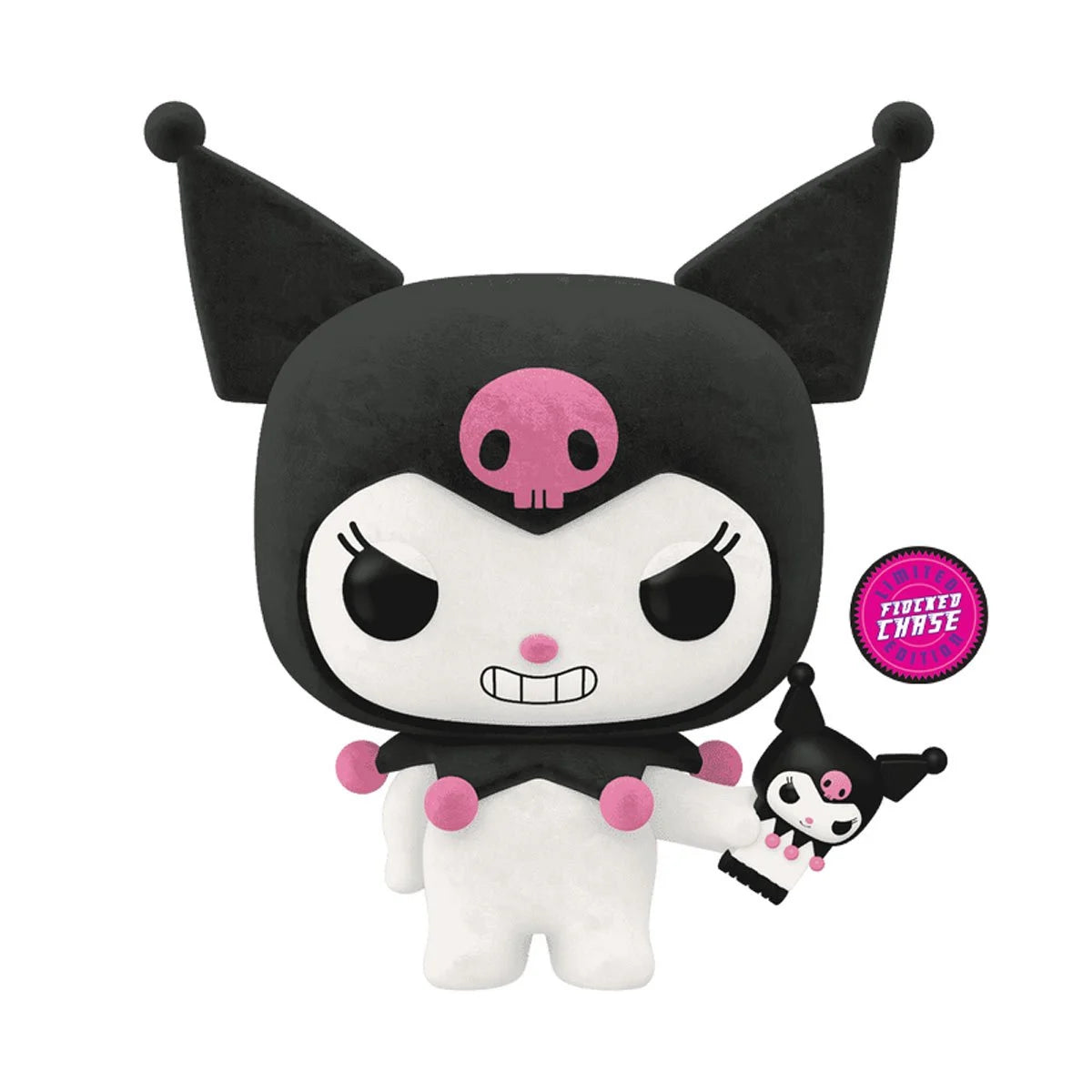 Funko Pop! Sanrio: Flocked Kuromi with Phone Limited Edition Chase Brad's Toys Exclusive Vinyl Figure #88