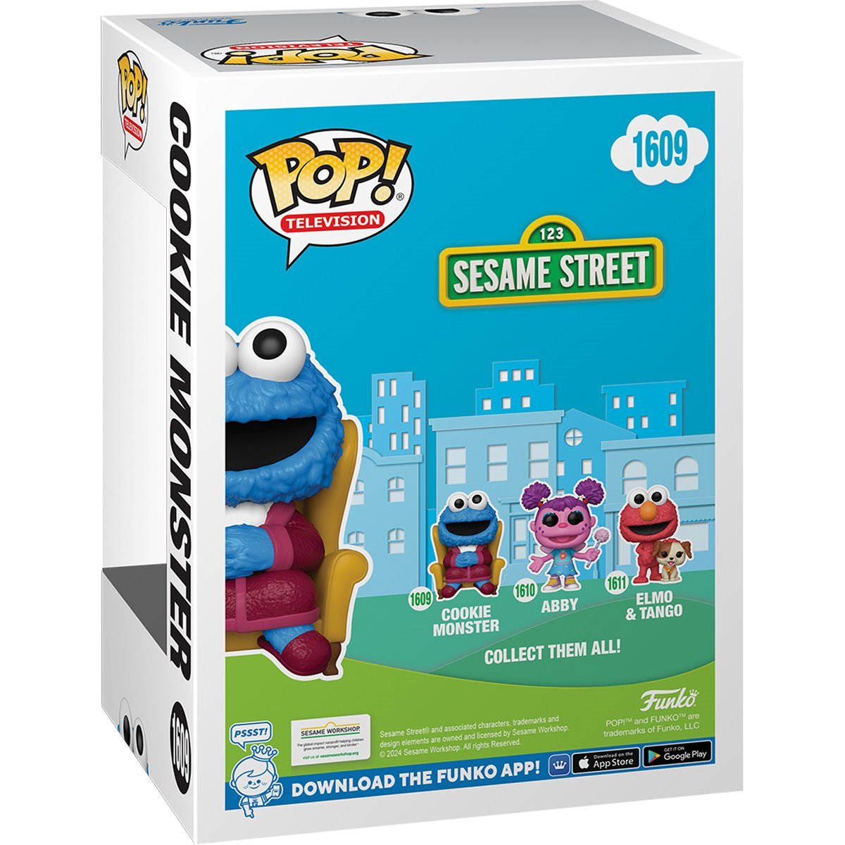 Funko Pop! Sesame Street: Cookie Monster as Alistair Cookie Vinyl Figure #1609