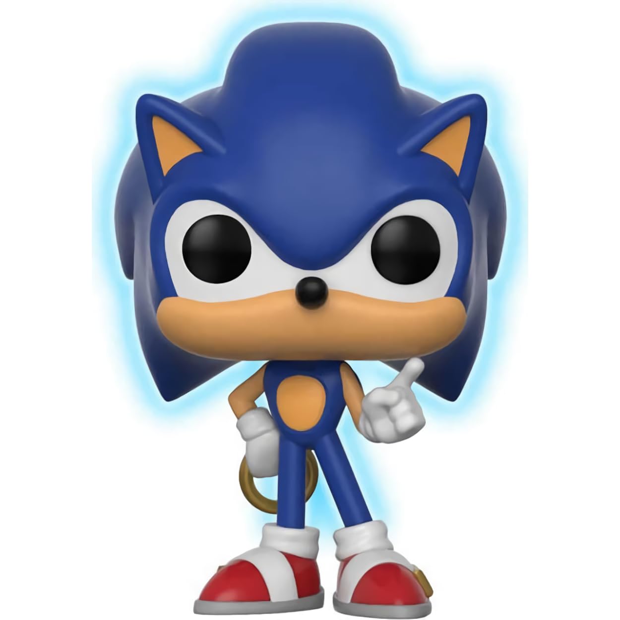 Funko Pop! Sonic the Hedgehog: Sonic with Ring Glow in the Dark Toys R Us Exclusive Vinyl Figure #283