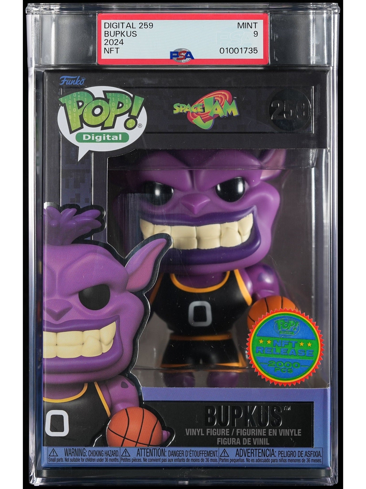 Funko Pop! Space Jam: Bupkus (PSA Graded) Vinyl Figure #259