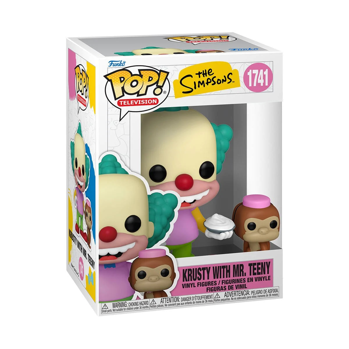Funko Pop! The Simpsons: Krusty with Mr. Teeny Vinyl Figure #1741