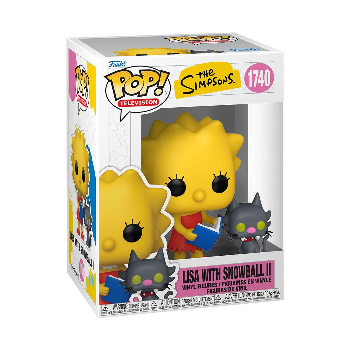 Funko Pop! The Simpsons: Lisa with Snowball II Vinyl Figure #1740