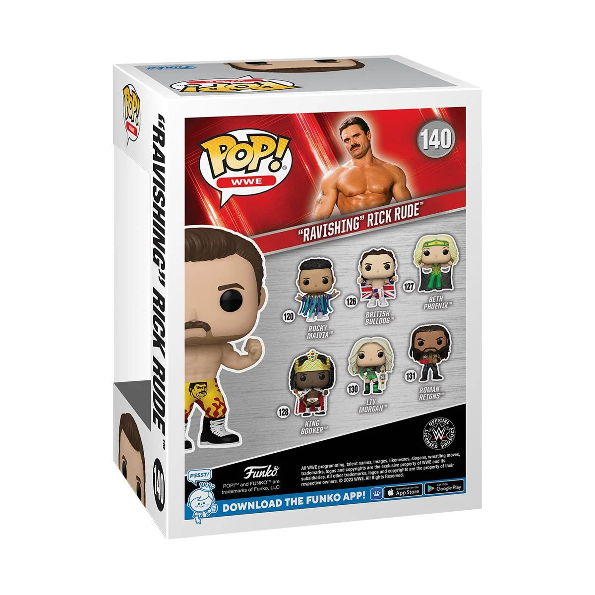 Funko Pop! WWE: Ravishing Rick Rude Vinyl Figure #140