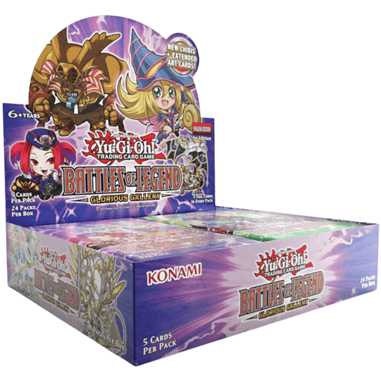 Yu-Gi-Oh! TCG: Battles of Legend: Glorious Gallery Booster Box - PREORDER