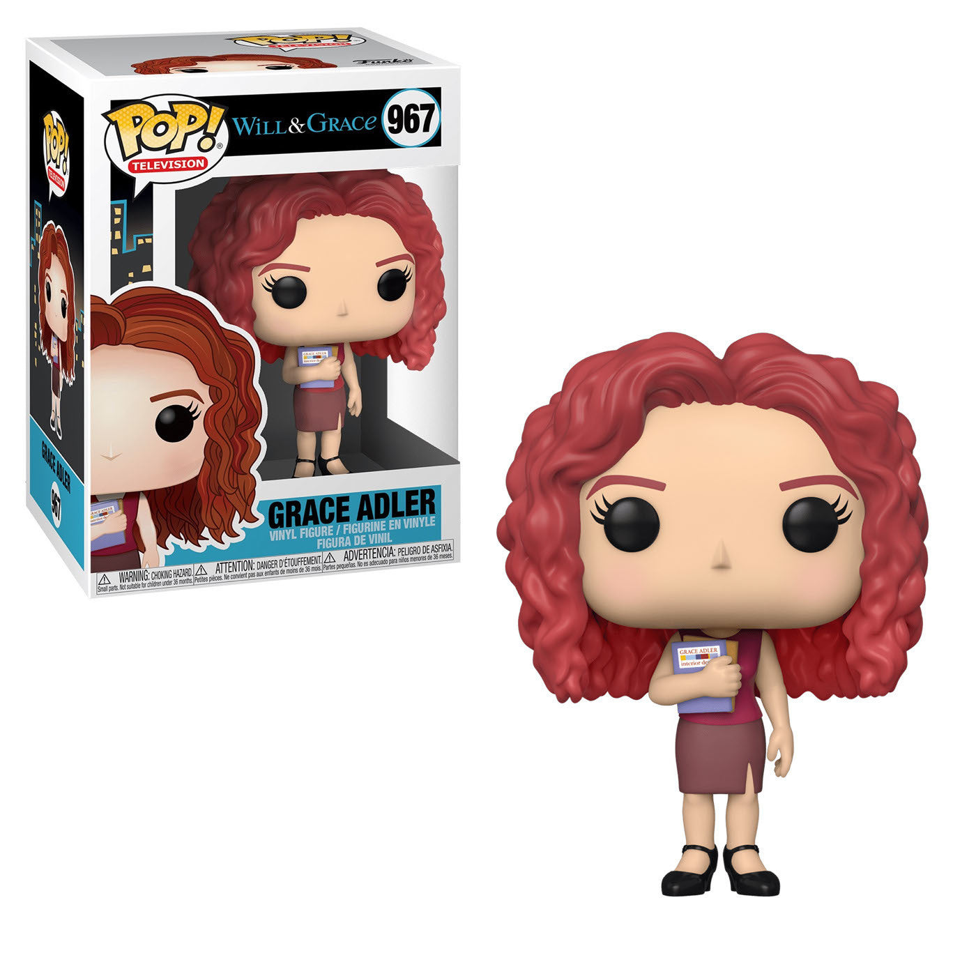 Funko Pop! Will & Grace: Grace Adler Vinyl Figure #967