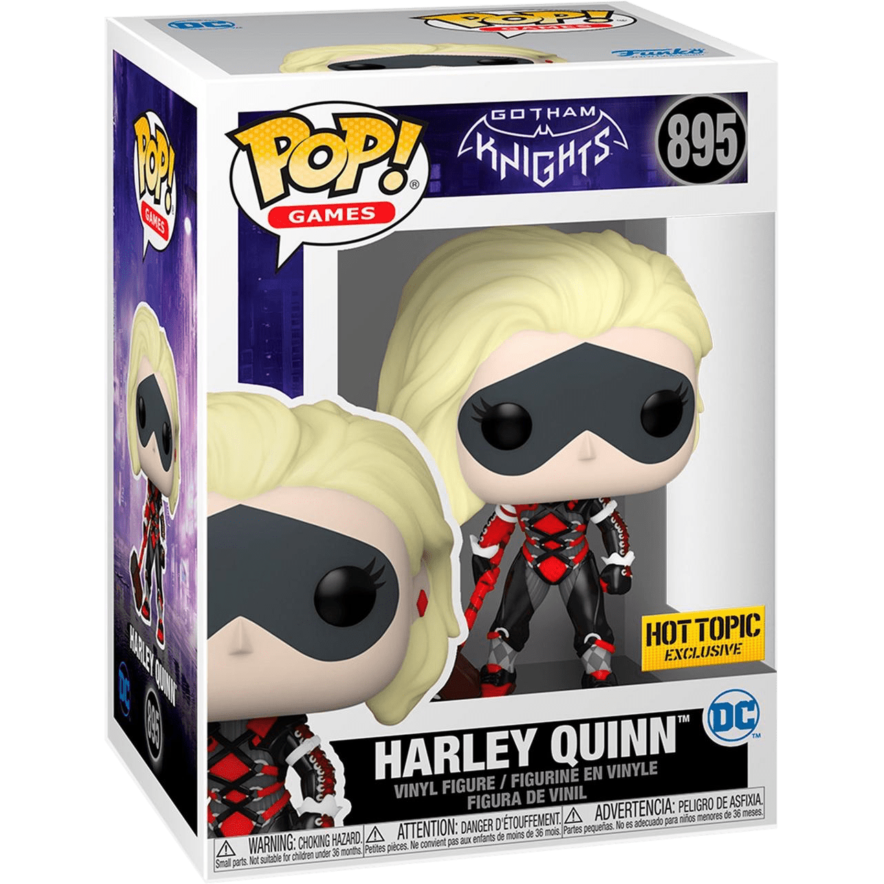 Funko Pop! DC Gotham Knights: Harley Quinn Hot Topic Exclusive Vinyl Figure #895