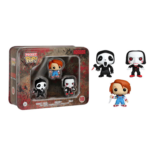 Funko Pocket Pop! Horror Classics: Ghost Face, Chucky, Billy Vinyl Figure #10