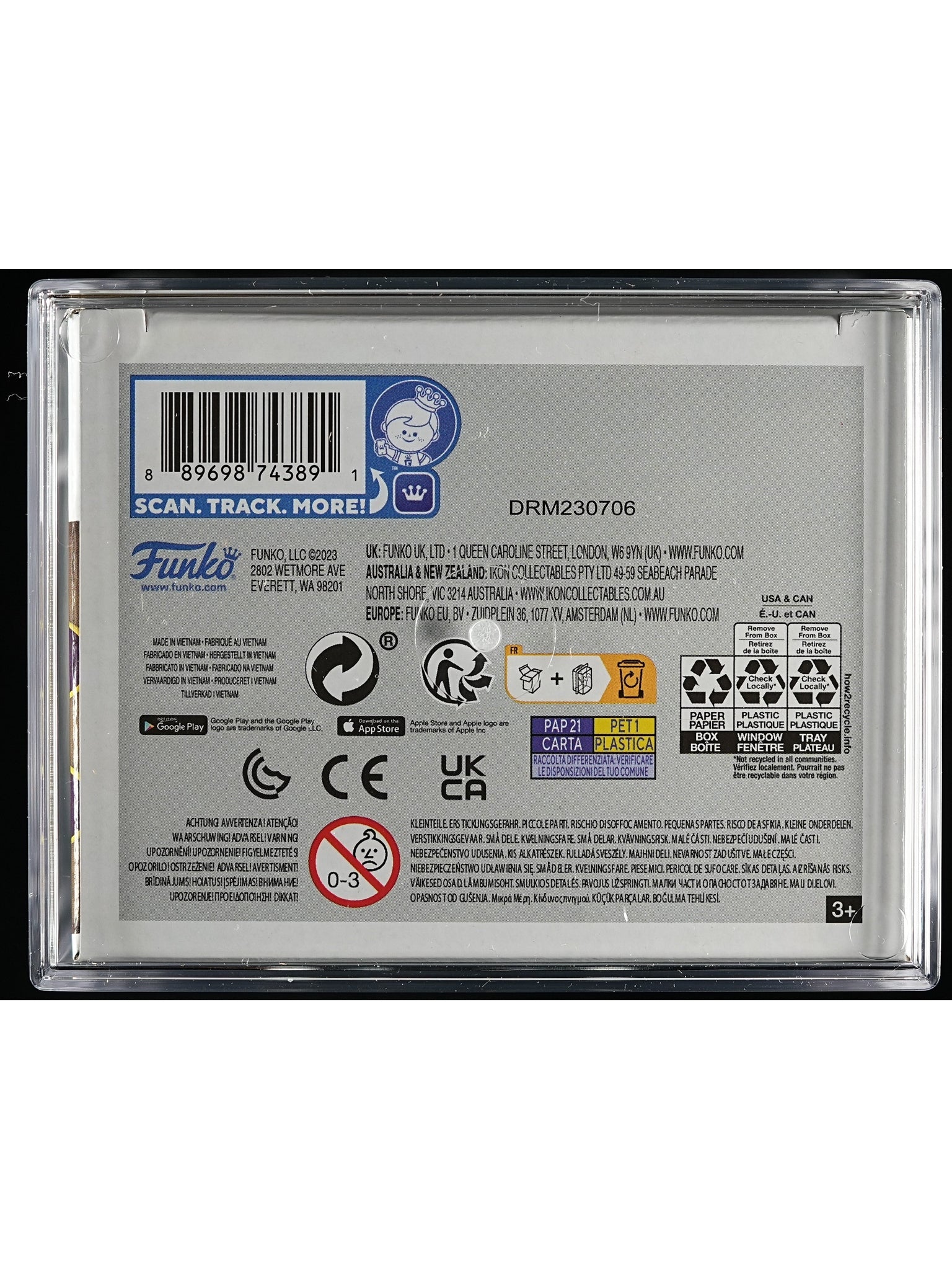 Funko Pop! Jujutsu Kaisen: Kuriboh PSA Graded Vinyl Figure #1455 Cert #01005072