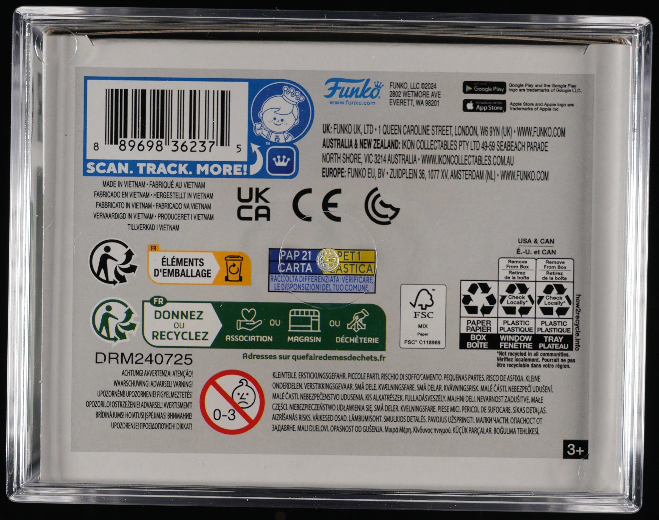 Funko Pop! PSA Graded Pokemon: Bulbasaur PSA Graded 10 GEM MINT Vinyl Figure #453 Cert #02108146