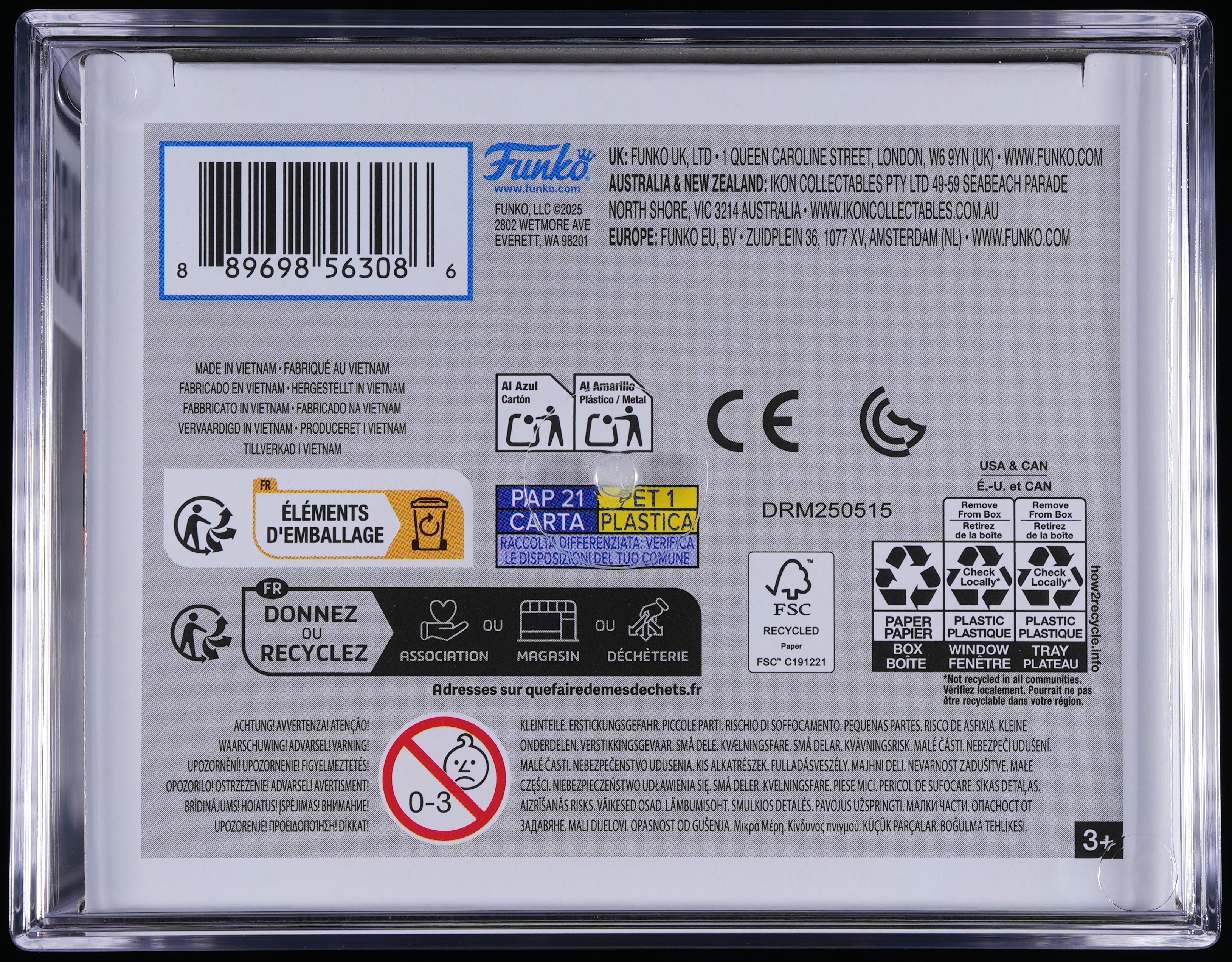 Funko Pop! PSA Graded Pokemon: Charizard PSA Graded 10 GEM MINT Vinyl Figure #843 Cert #02009553