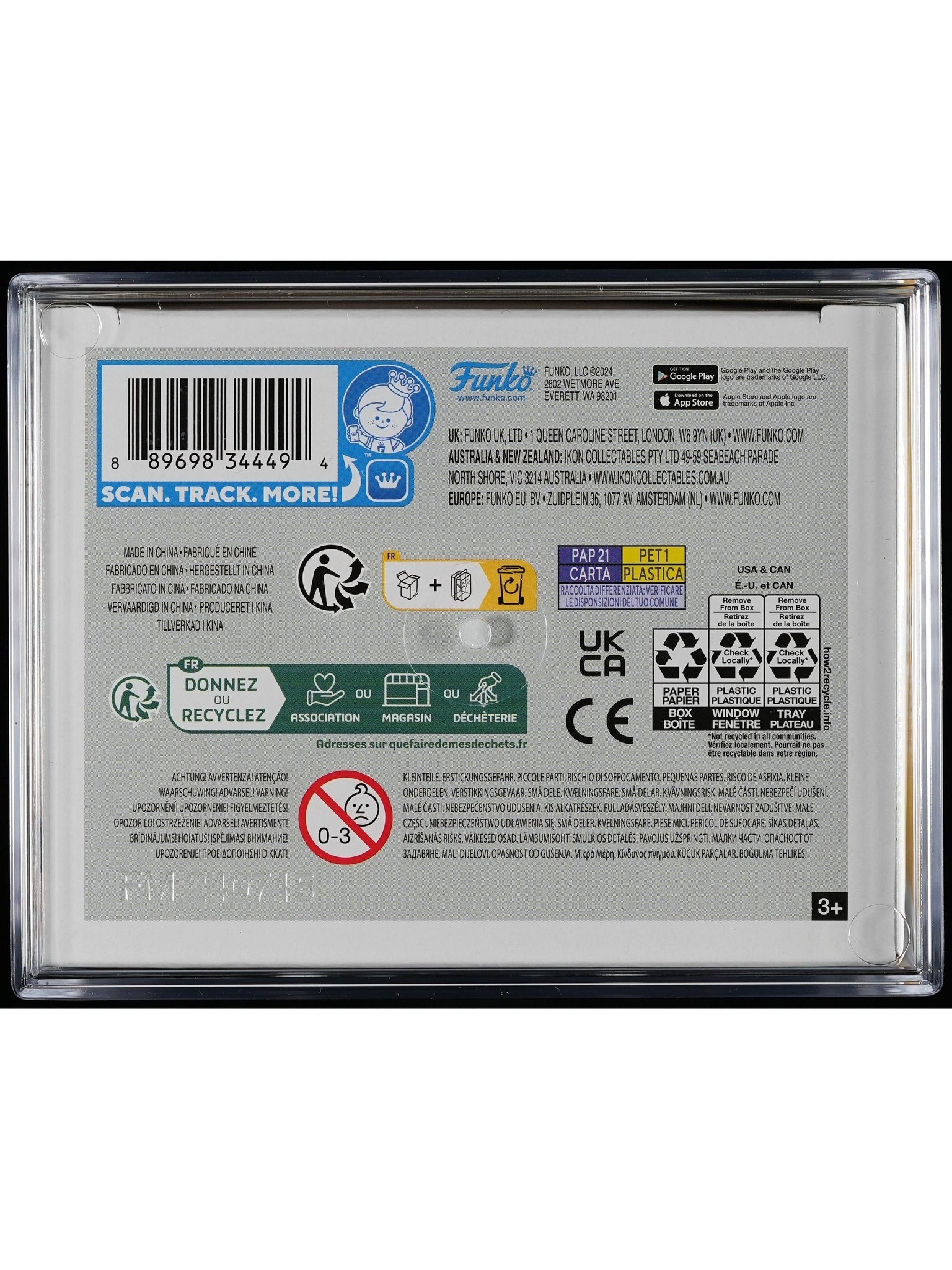 Funko Pop! Golden State Warriors: Stephen Curry PSA Graded Vinyl Figure #43