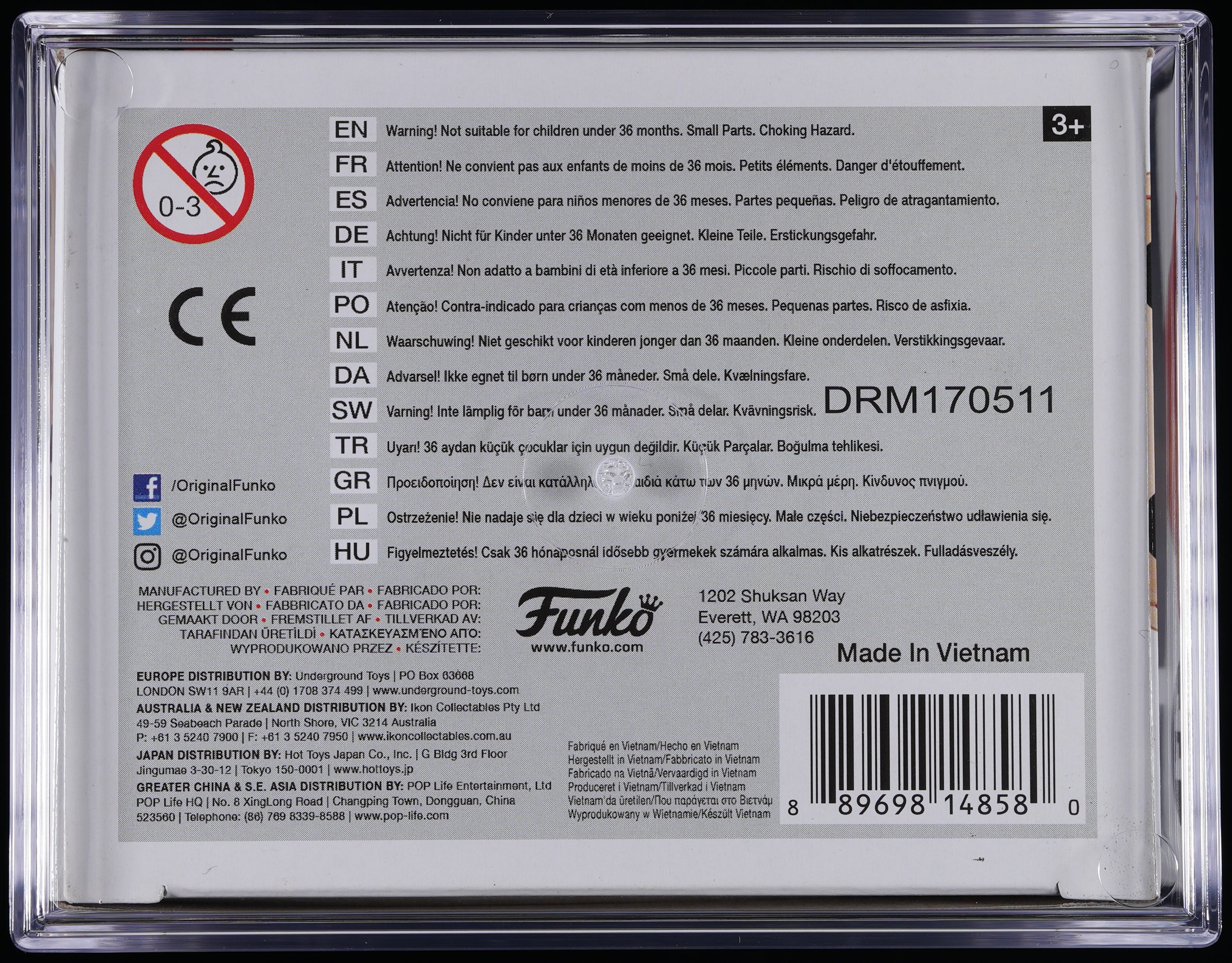 Funko Pop! PSA Graded Conan: The Flash Conan (2017 SDCC) PSA Graded 9 MINT Vinyl Figure #11 Cert #01008921