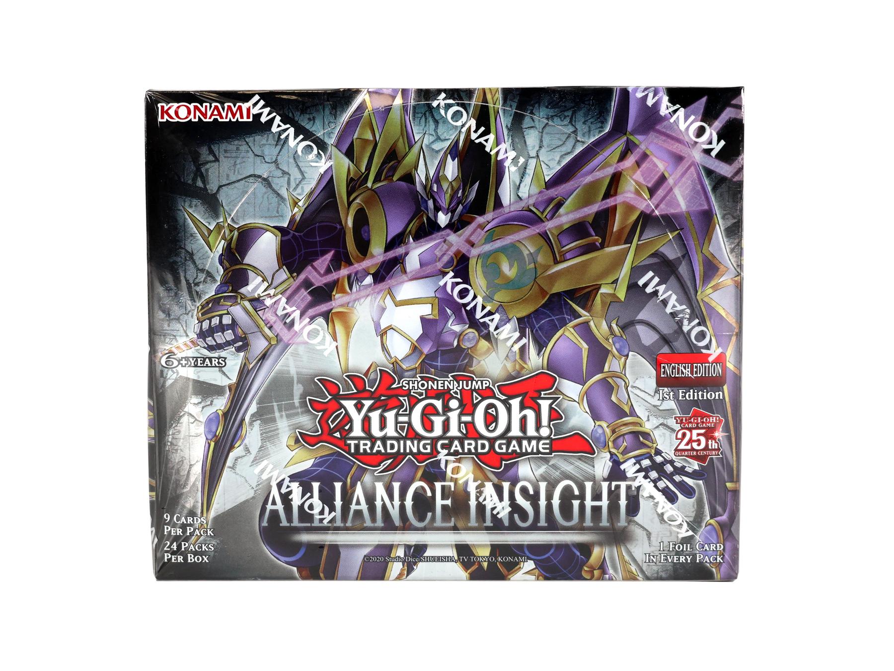 Konami Yu-Gi-Oh! Alliance Insight Trading Card Game Booster Box (24 Packs)