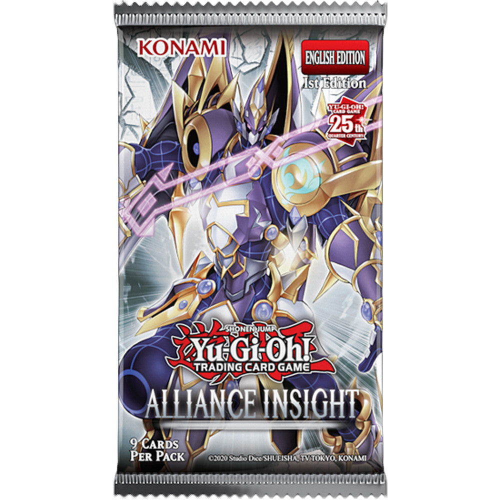 Konami Yu-Gi-Oh! Alliance Insight Trading Card Game Booster Pack (9 Cards)