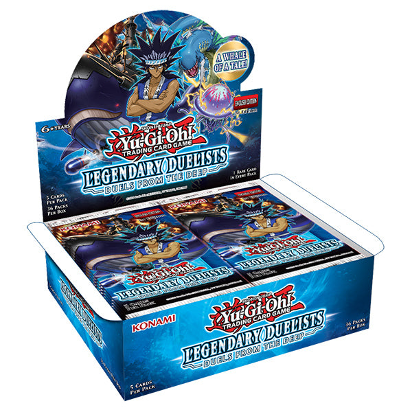 Konami Yu-Gi-Oh! TCG: Legendary Duelists - Duels From the Deep Booster Box (36 Packs)