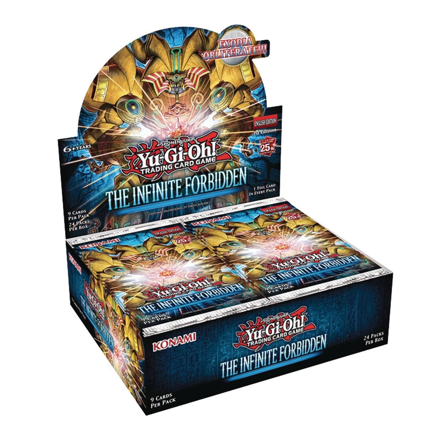 Konami Yu-Gi-Oh! The Infinite Forbidden Trading Card Game Booster Pack