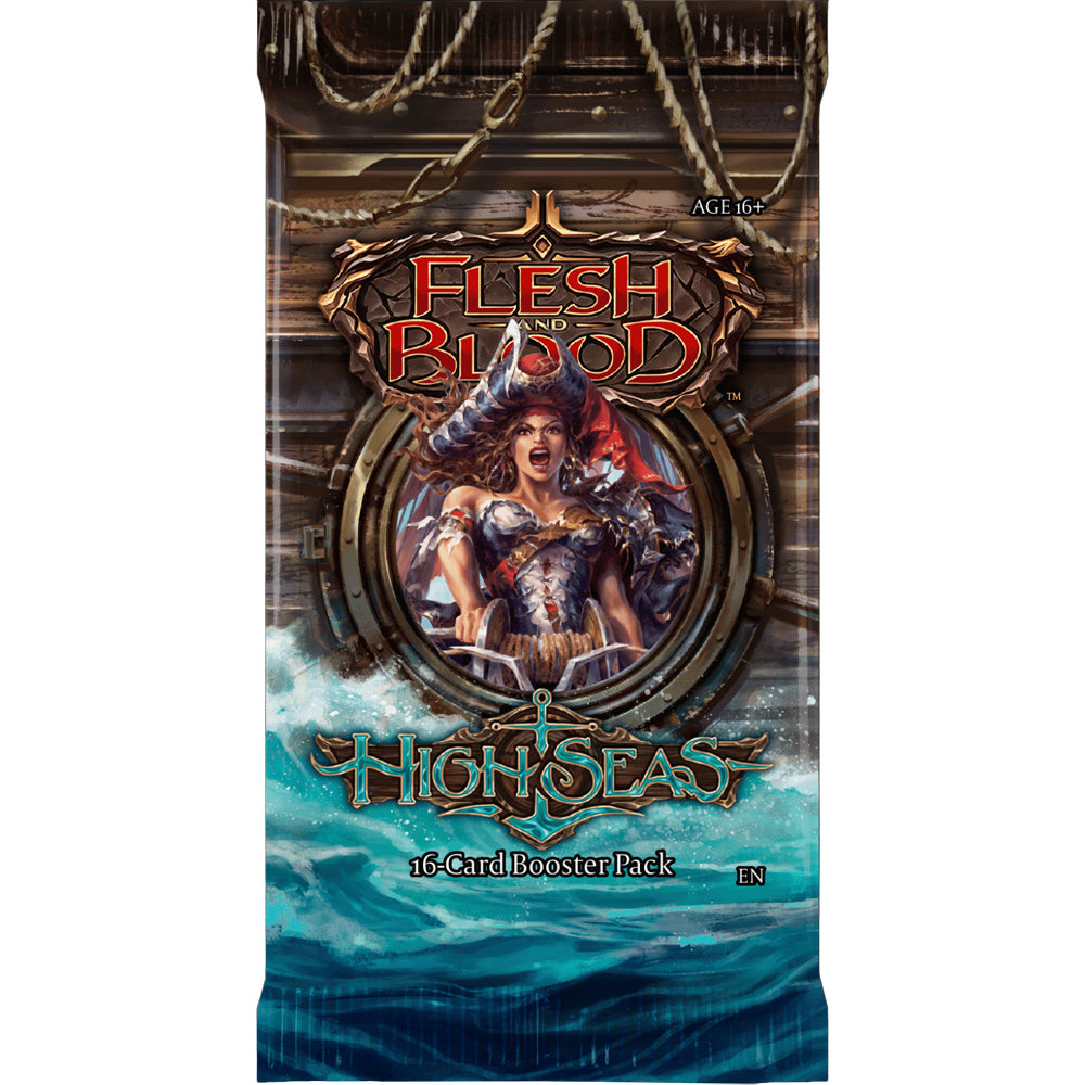 Legend Story Studios Flesh & Blood TCG: High Seas Booster Pack (16 Cards)