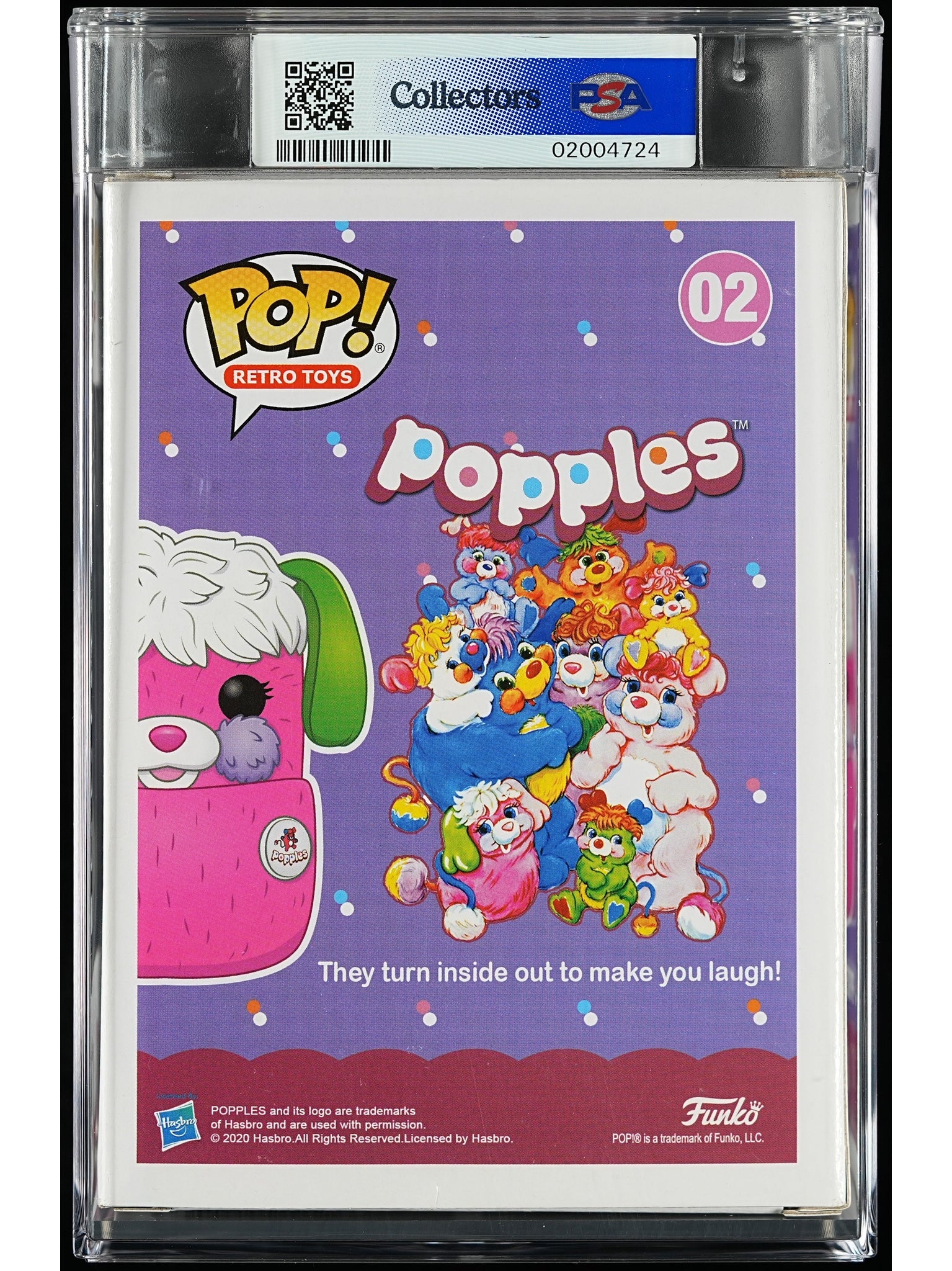 Funko Pop! Popples: Prize Popple PSA Graded Vinyl Figure #02 Cert #02004724