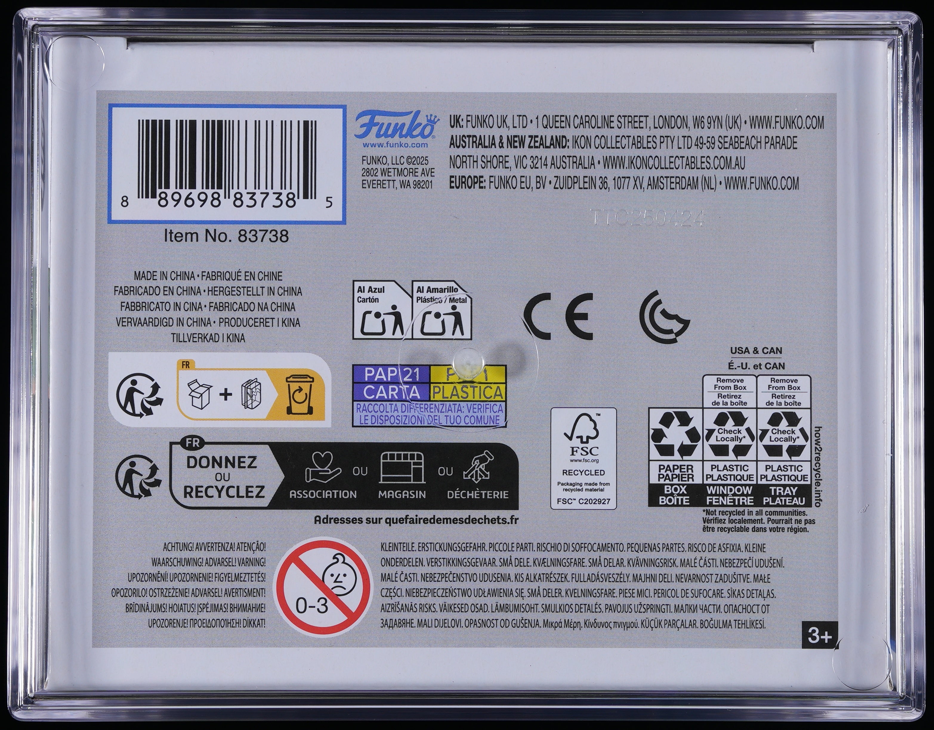 Funko Pop! PSA Graded Magic The Gathering: Fblthp PSA Graded 8 NM-MT Vinyl Figure #1095 Cert #02309145