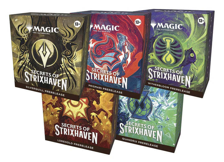 Magic the Gathering: Secrets of Strixhaven - Prerelease Pack [Set of 5 –  Boxed Vinyl