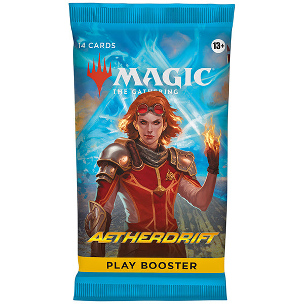 Magic The Gathering: Aetherdrift Play Booster Pack (14 Cards)
