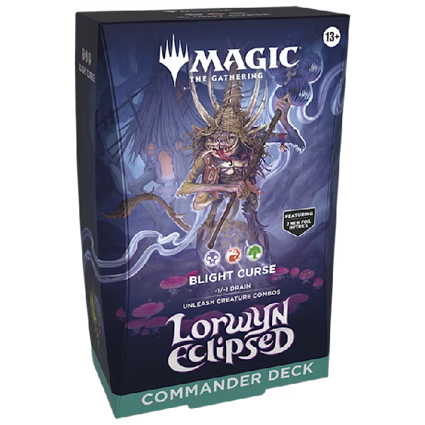 Magic The Gathering: Lorwyn Eclipsed - Blight Curse Commander Deck