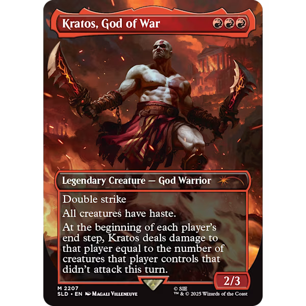 Magic The Gathering: Secret Lair x God of War: Greek (Non-Foil)