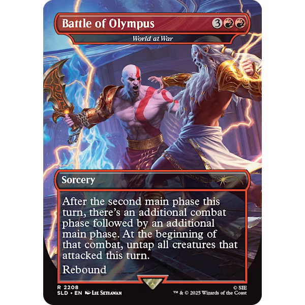 Magic The Gathering: Secret Lair x God of War: Greek (Non-Foil)
