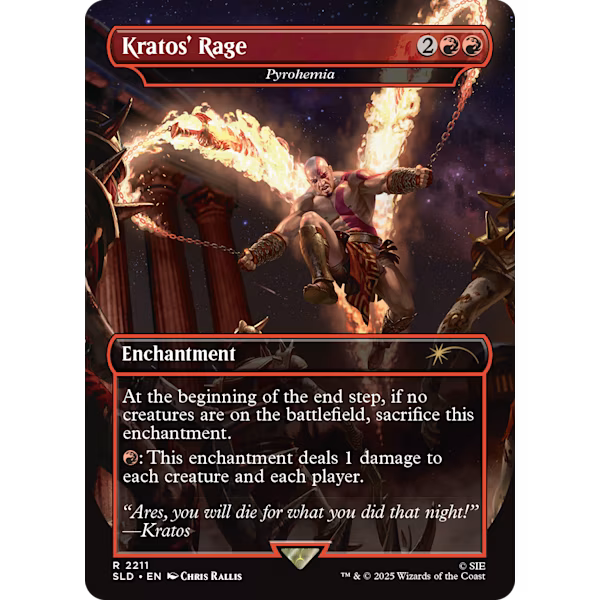 Magic The Gathering: Secret Lair x God of War: Greek (Non-Foil)