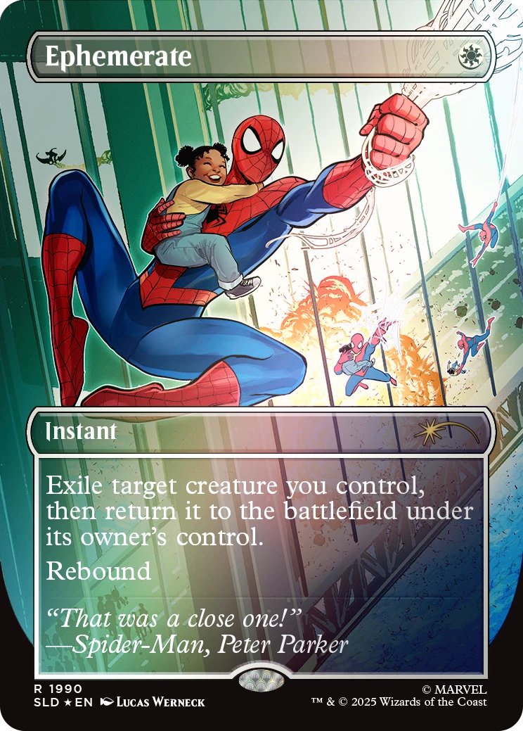 Magic The Gathering: Secret Lair x Marvel's Spider-Man: Heroic Deeds (Foil)