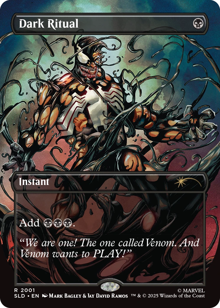 Magic The Gathering: Secret Lair x Marvel's Spider-Man: Venom Unleashed (Colors)