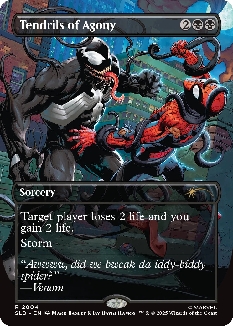 Magic The Gathering: Secret Lair x Marvel's Spider-Man: Venom Unleashed (Colors)