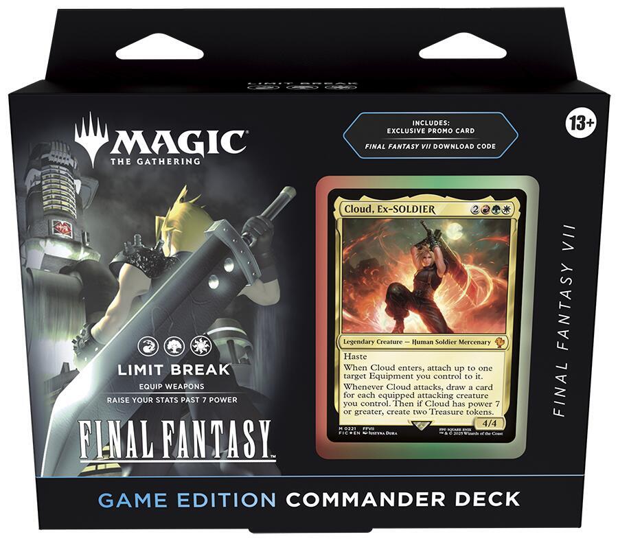 Magic the Gathering: Final Fantasy Limit Break Commander Deck - Game Edition