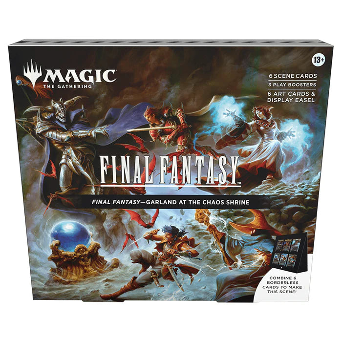 Magic the Gathering: Final Fantasy Scene Box - Garland at the Chaos Shrine