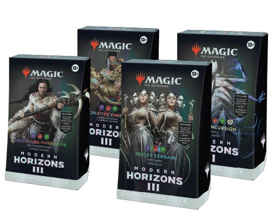 Magic the Gathering: Modern Horizons 3 Commander Deck Display (4 Decks)