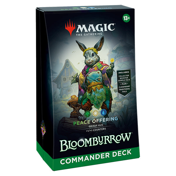 Magic the Gathering TCG: Bloomburrow Commander Deck Display (4 Decks)
